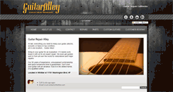 Desktop Screenshot of guitarrepairalley.com